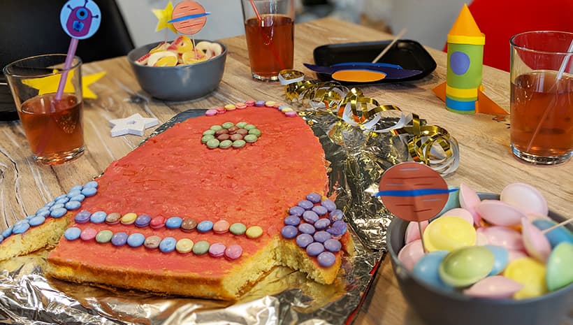 Raketen Kuchen