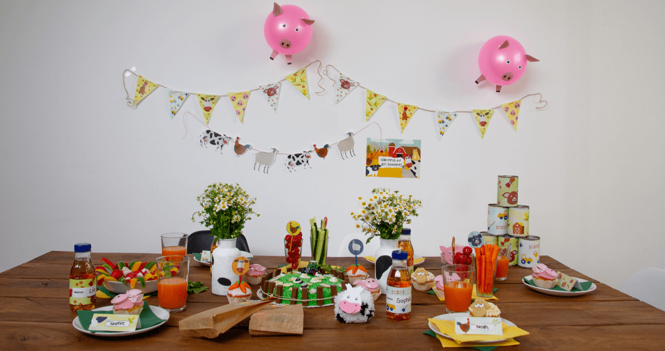 Bauernhof Kindergeburtstag