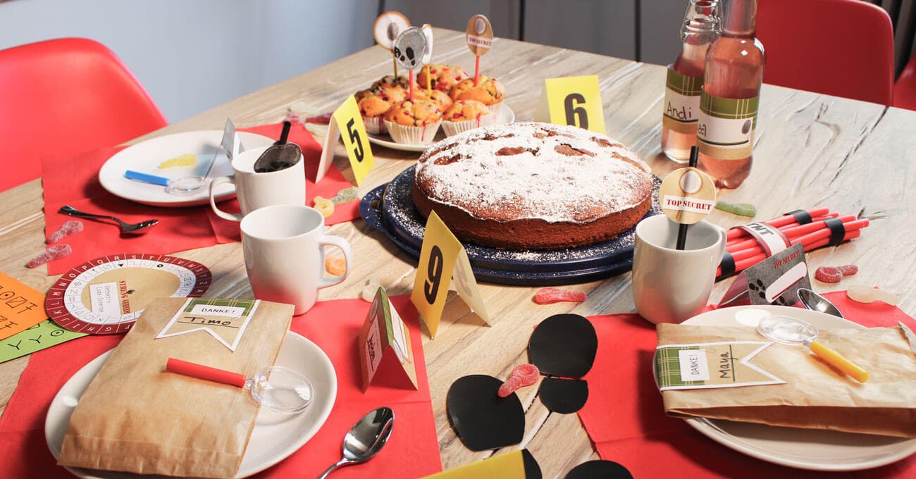 Detektiv Kindergeburtstag