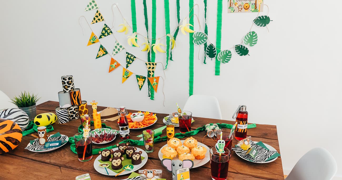 Dschungel Kindergeburtstag
