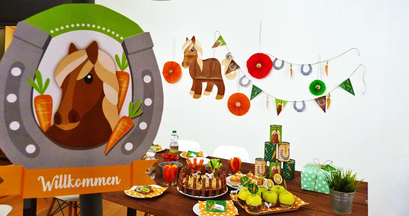 Pferde Kindergeburtstag
