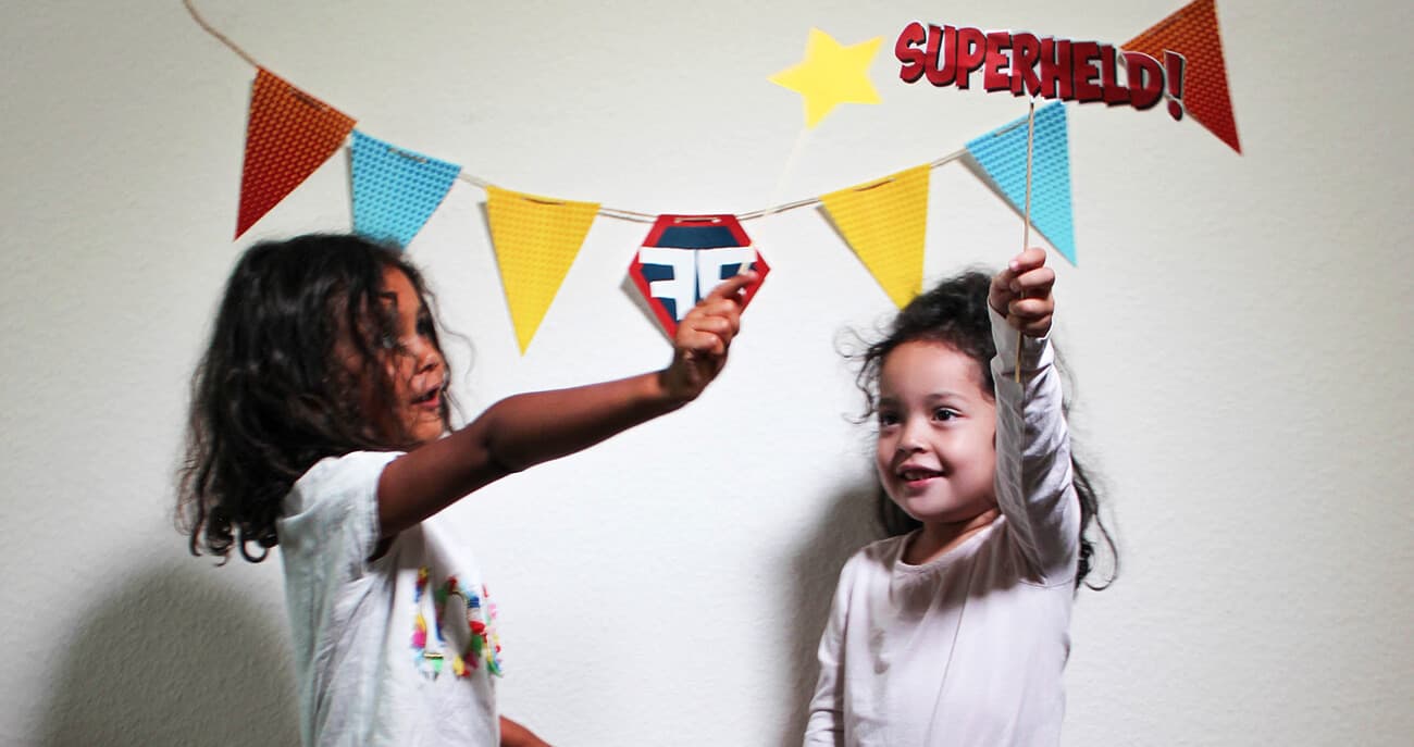 Superhelden Kindergeburtstag