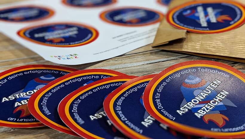 Astronauten Abzeichen